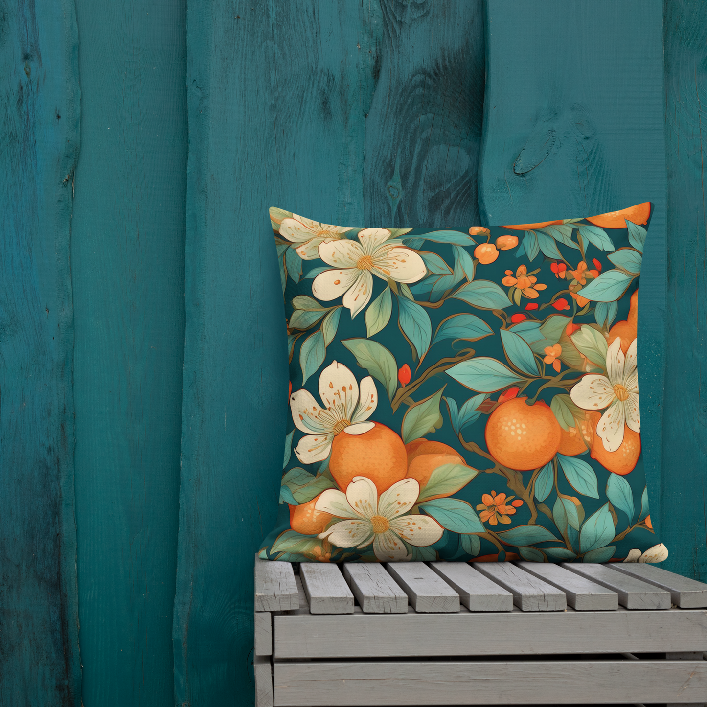 Mandarin Orange Pillow